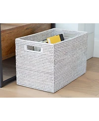 Artifacts Trading Company Artifacts Rattan Storage Box - Legal File