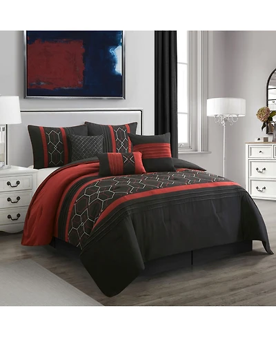 Stratford Park Valkyrie 7-Pc. Comforter Set, Queen