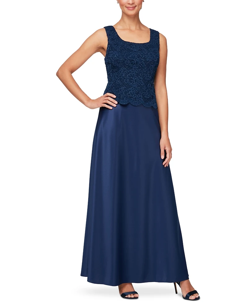 Alex Evenings Petite Lace Dress and Jacket