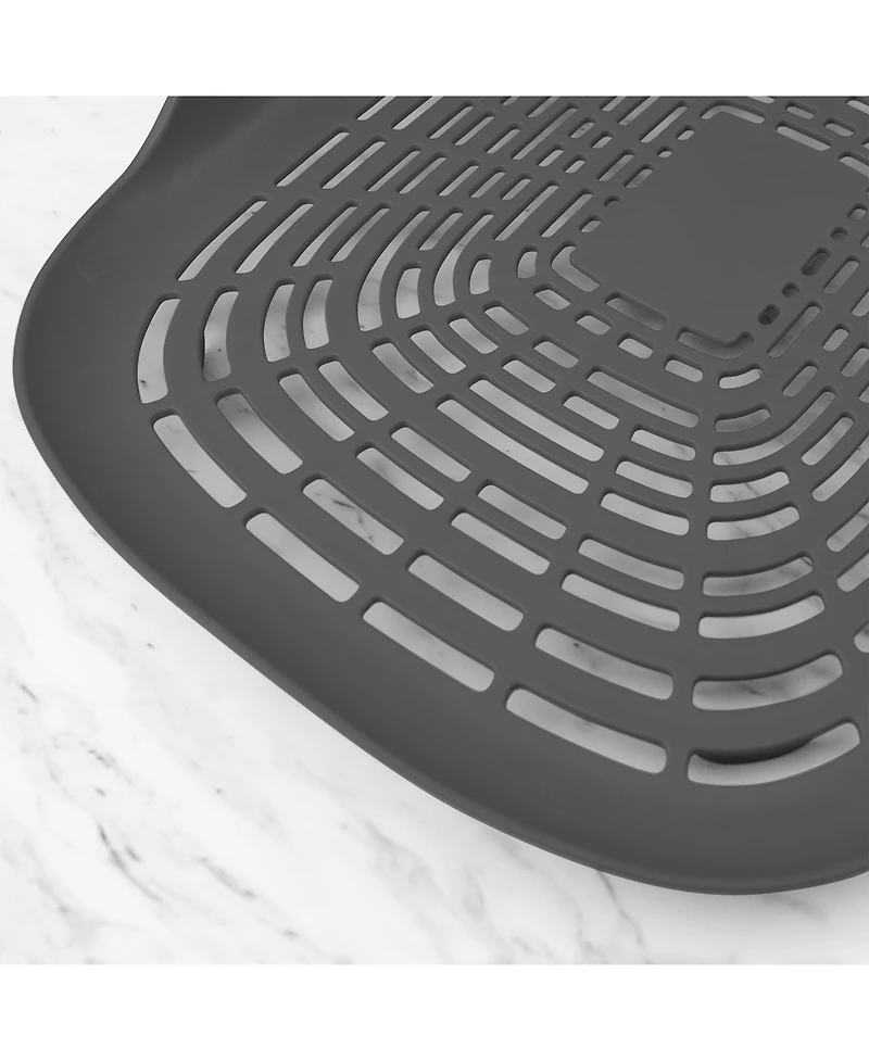 Tovolo Prep N' Rinse Flat Colander With Raised Edges