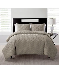 Vcny Home Nina Embossed Comforter Set, Twin Xl
