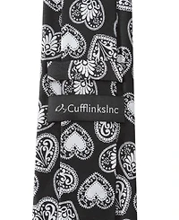Men's Paisley Heart Tie