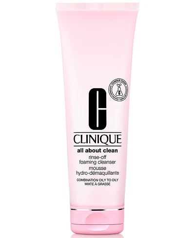 Clinique Jumbo All About Clean Rinse-Off Foaming Cleanser, 8.5 oz.