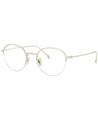 Giorgio Armani AR5098T Men's Round Eyeglasses