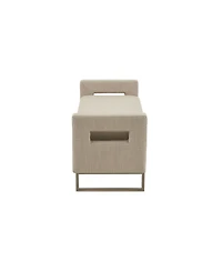 Madison Park Crawford Storage Bench