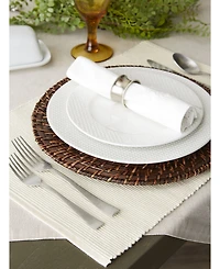 Design Imports Ribbed Placemat, Set of 6