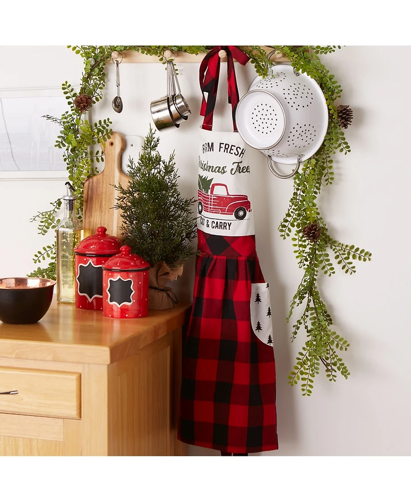 Design Imports Christmas Truck Apron
