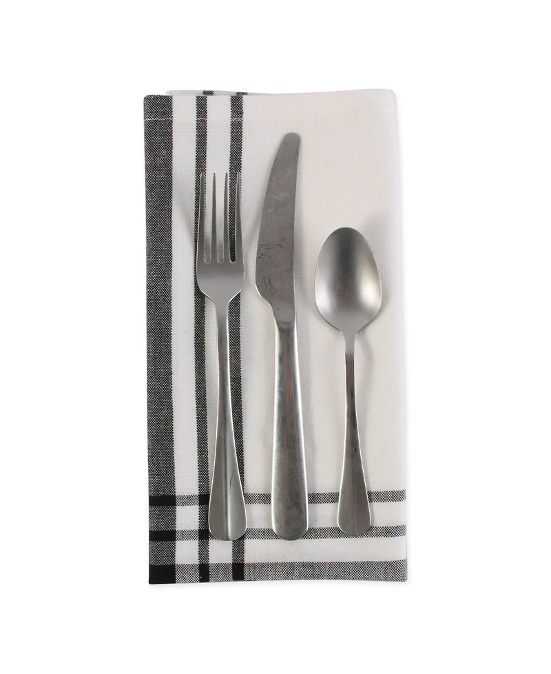Design Imports Home Sweet Farmhouse Kitchen Textiles, 20" x 20", Set of 6