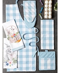 Design Imports Buffalo Check Kitchen Textiles, 9" x 8", Set of 2