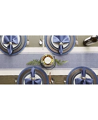 Design Imports Floral Woven Round Placemat, Set of 6