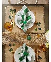Design Imports Shamrock Jute Placemat, Set of 6