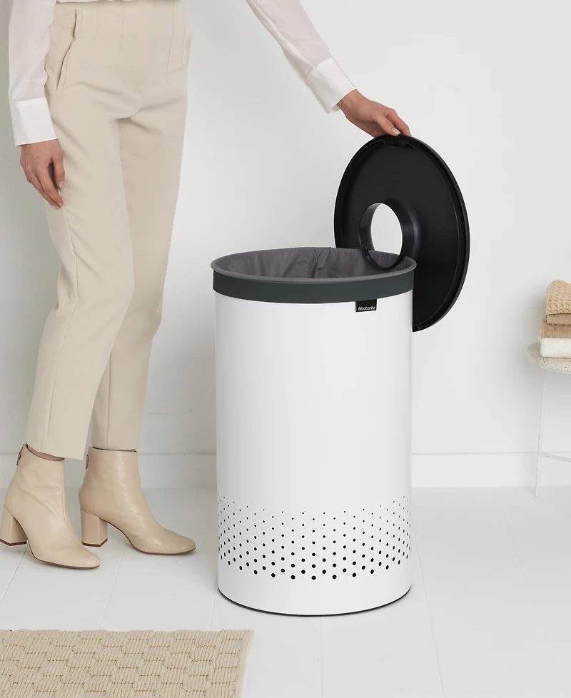 Brabantia 16-Gallon Laundry Hamper with Lid