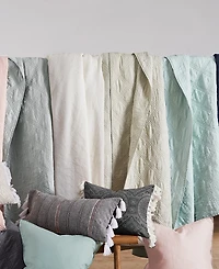 Levtex Washed Linen Relaxed Solid Window Panel Set, 50" x 84"