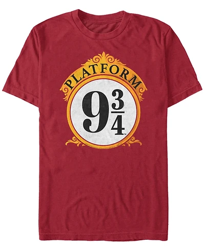 Fifth Sun Men's Ornate Platform Short Sleeve Crew T-shirt