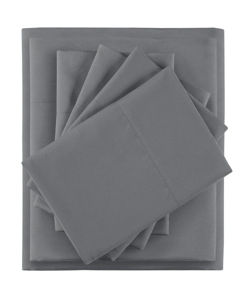 Intelligent Design Side Storage Pockets Microfiber 4-Pc. Sheet Set