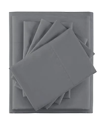Intelligent Design Side Storage Pockets Microfiber 4-Pc. Sheet Set