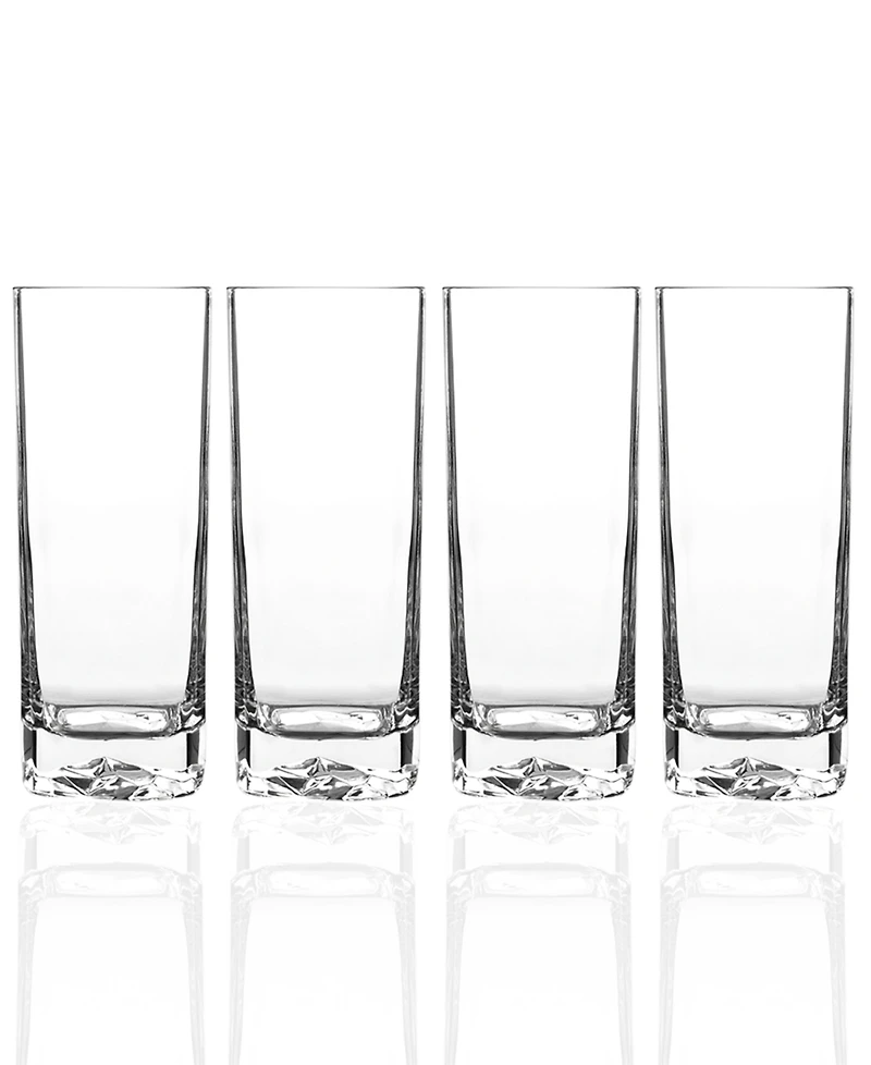 Luigi Bormioli Glassware, Set of 4 On the Rocks Highball Glasses