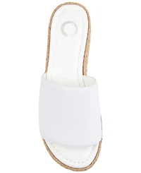 Journee Collection Women's Rosey Espadrille Platform Wedge Sandals