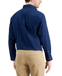 Club Room Men's Regular Fit Pinpoint Dress Shirt, Created for Macy's