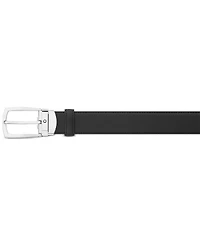 Montblanc Men's Westside Trapeze Buckle Leather Belt