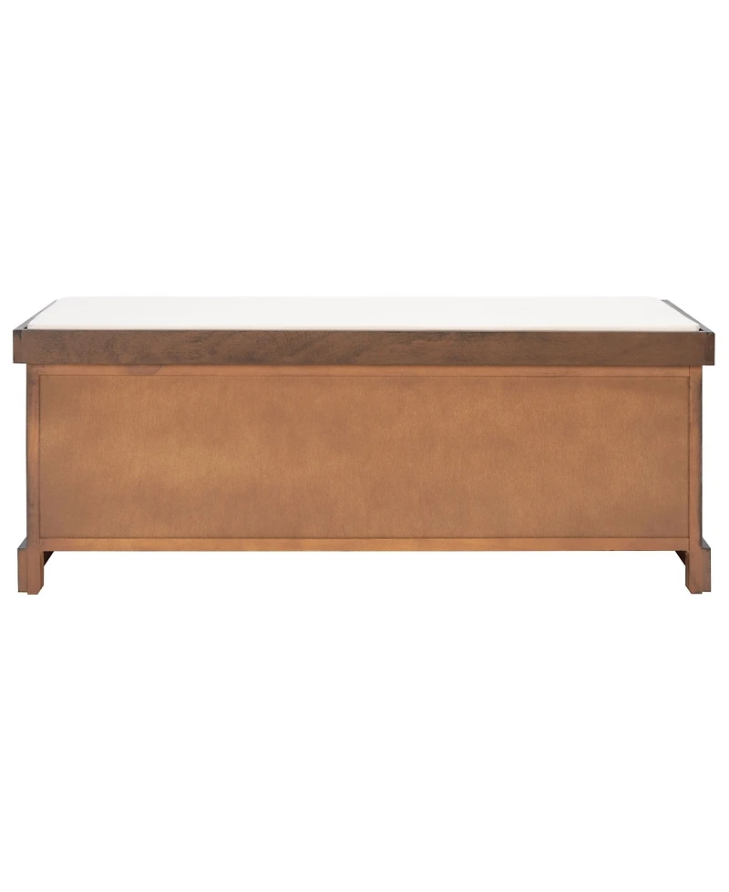 Landers 3 Drawer with Cushion Storage Bench