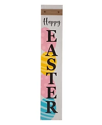 Glitzhome 42"H Wooden "Happy Easter" Porch Sign