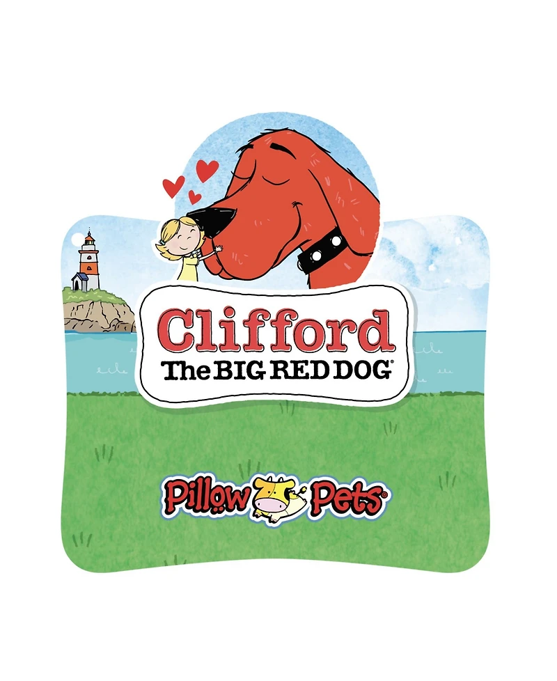 Pillow Pets Scholastic Clifford The Big Red Dog Stuffed Animal Plush Toy