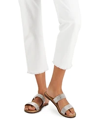 Wild Pair Ginnie Double-Band Slide Flat Sandals, Created for Macy's