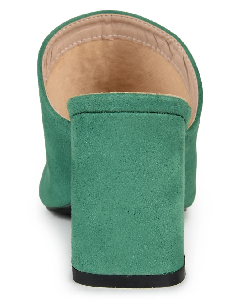 Journee Collection Women's Adelaide Block Heel Sandals