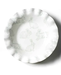 Coton Colors by Laura Johnson Speckled Rabbit Ruffle Best Bowl