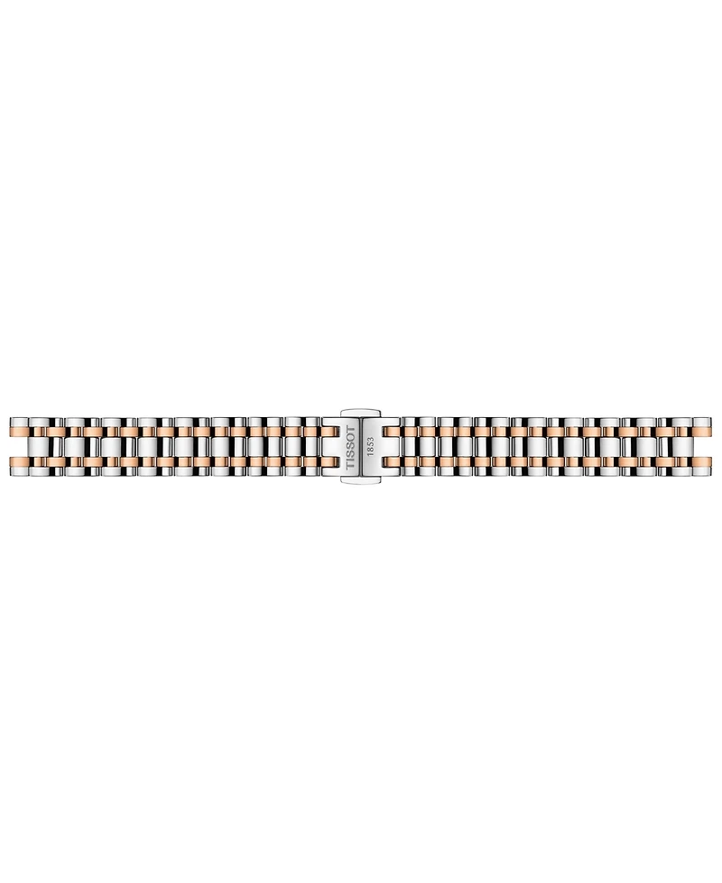 Tissot Women's Swiss Bellissima Two-Tone Stainless Steel Bracelet Watch 26mm
