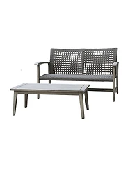 Monterosso 2 Piece Sofa and Table Seating Set