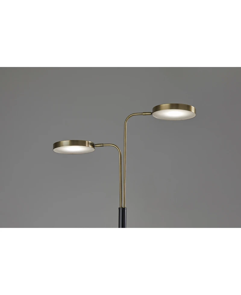 Adesso Rowan Led Floor Lamp with Smart Switch