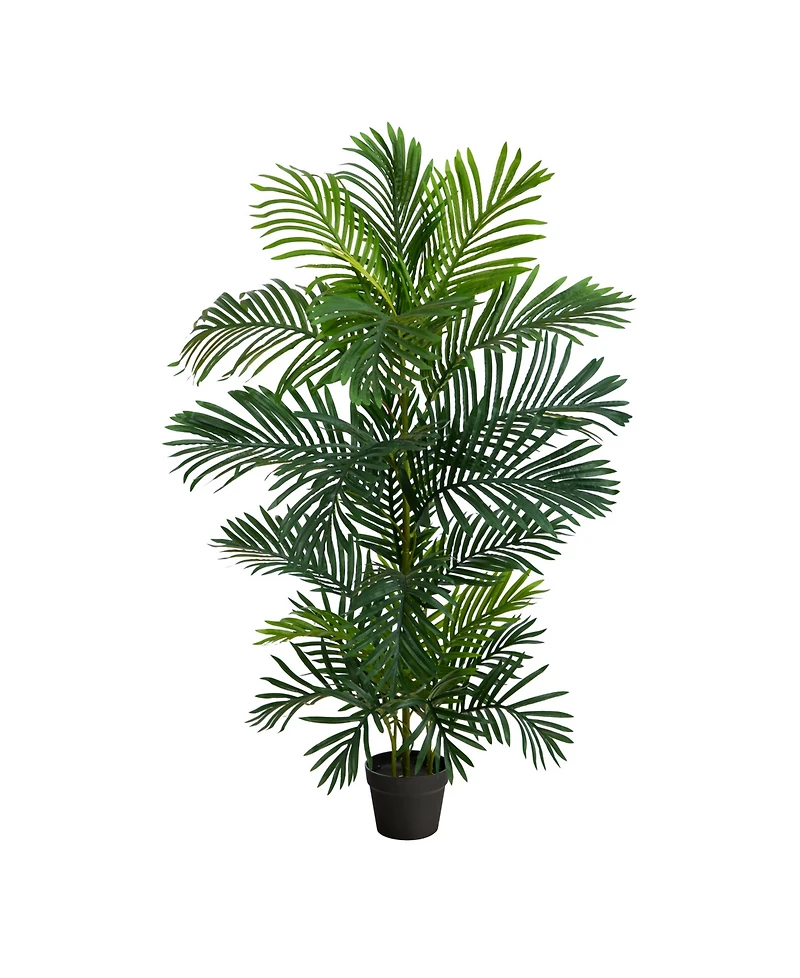 4' Areca Artificial Palm Tree Uv Resistant Indoor/Outdoor