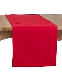 Saro Lifestyle Everyday Design Solid Color Table Runner
