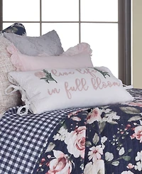 Levtex Fillipa Live Bloom Decorative Pillow, 12" x 24"
