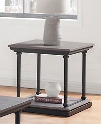 Grestin Open Shelf End Table