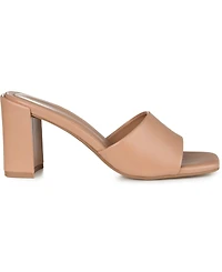 Journee Collection Women's Alisia Block Heel Sandals