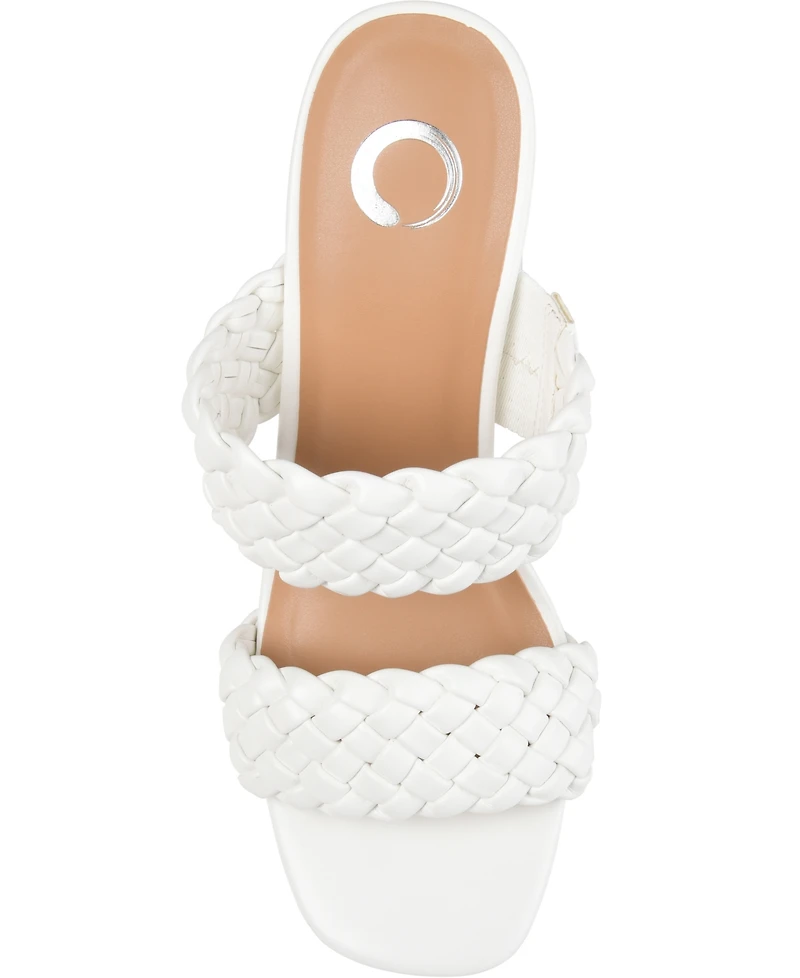 Journee Collection Women's Melissa Woven Sandals