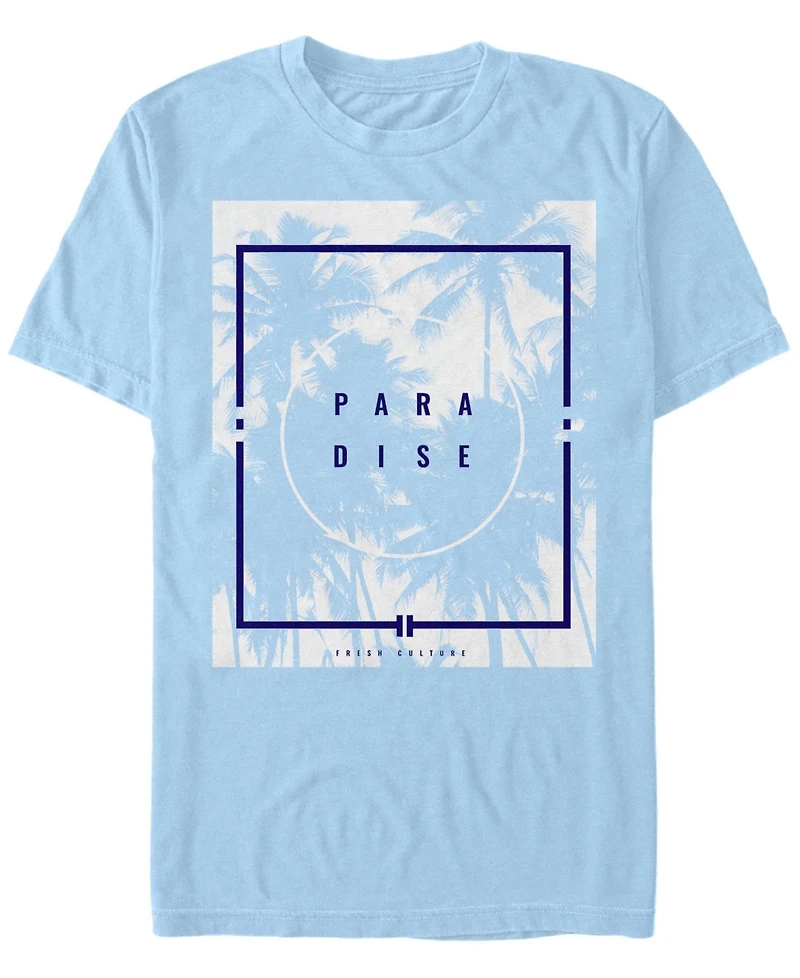 Fifth Sun Men's Pardise Palms Short Sleeve Crew T-shirt