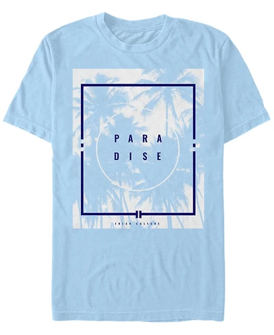 Fifth Sun Men's Pardise Palms Short Sleeve Crew T-shirt
