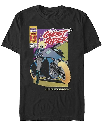 Fifth Sun Men's Ghost Rider New Short Sleeve Crew T-shirt