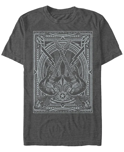 Fifth Sun Men's Savage Rock Short Sleeve Crew T-shirt