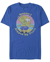 Fifth Sun Men's Ripped My Pants Short Sleeve Crew T-shirt