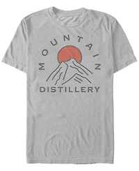 Fifth Sun Men's Mountain Distillery Short Sleeve Crew T-shirt
