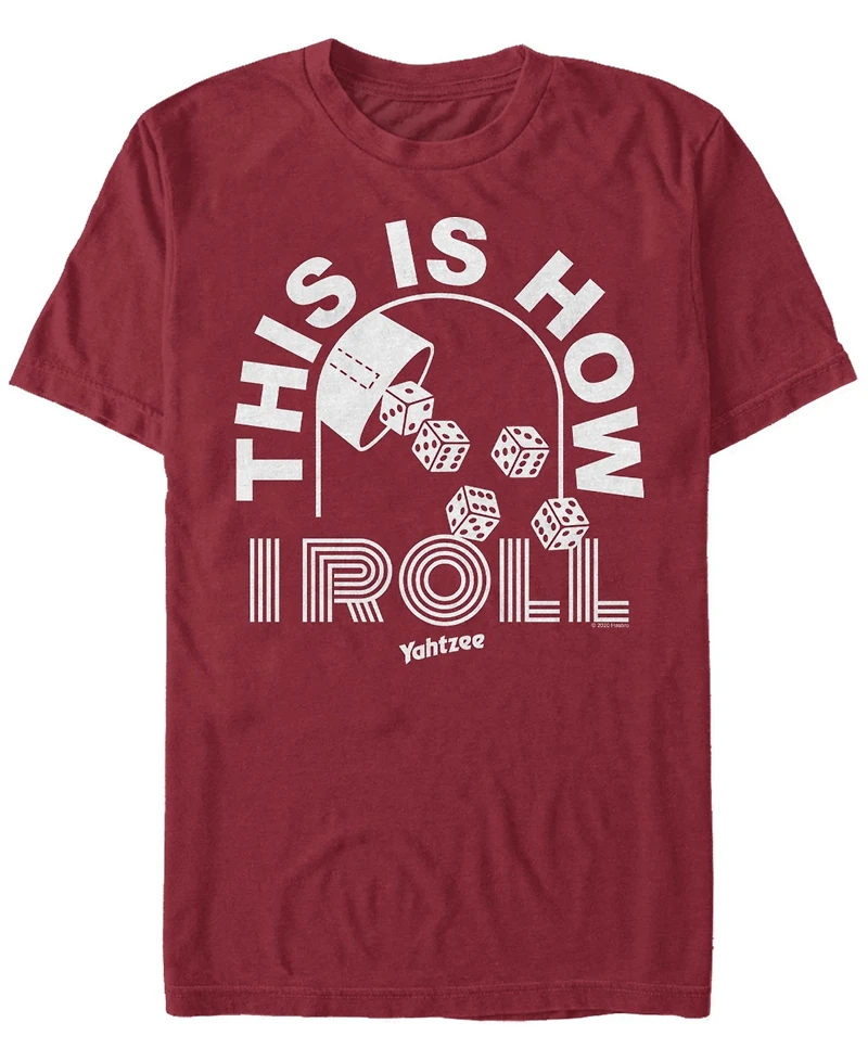 Fifth Sun Men's How I Roll Short Sleeve Crew T-shirt