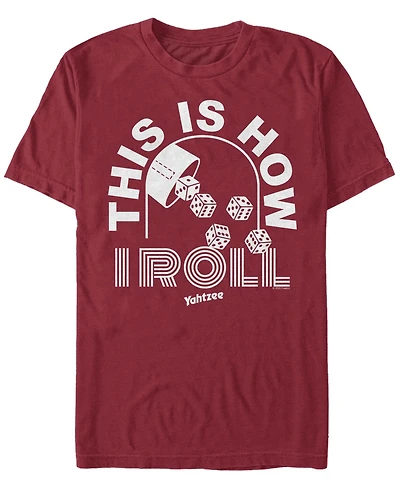 Fifth Sun Men's How I Roll Short Sleeve Crew T-shirt