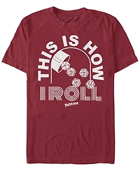 Fifth Sun Men's How I Roll Short Sleeve Crew T-shirt
