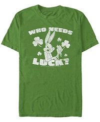 Fifth Sun Men's What's Luck Short Sleeve Crew T-shirt