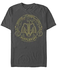 Fifth Sun Men's Hufflepuff Symbol Short Sleeve Crew T-shirt
